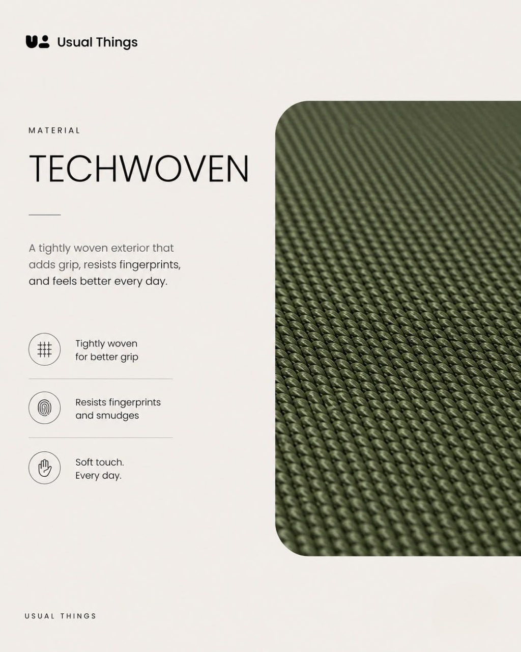 TechWoven Case detail shot 3