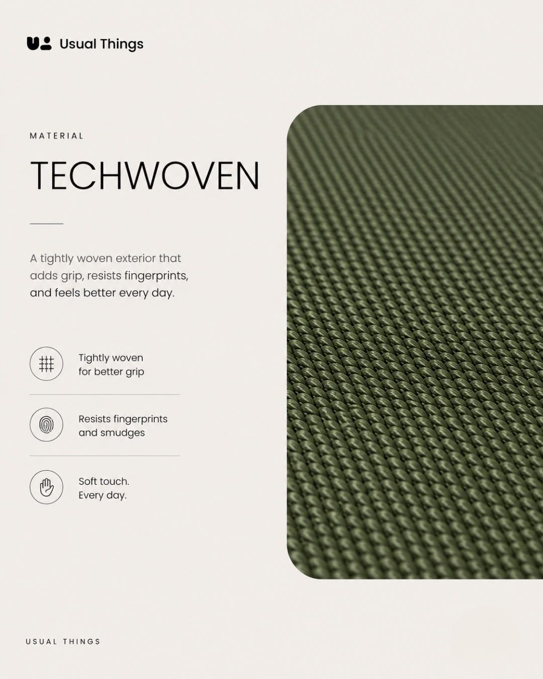 TechWoven Case detail shot 3