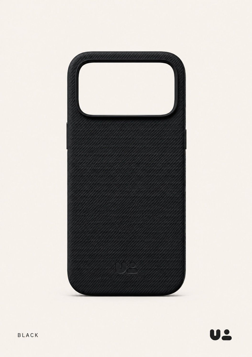 TechWoven Case in Black for iPhone 17 Pro Max