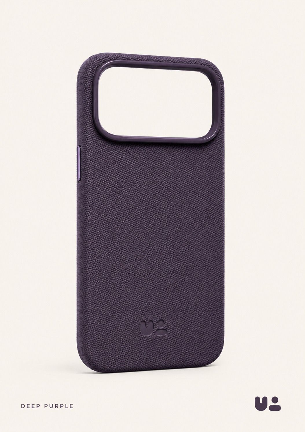 TechWoven Case in Deep Purple for iPhone 17 Pro Max